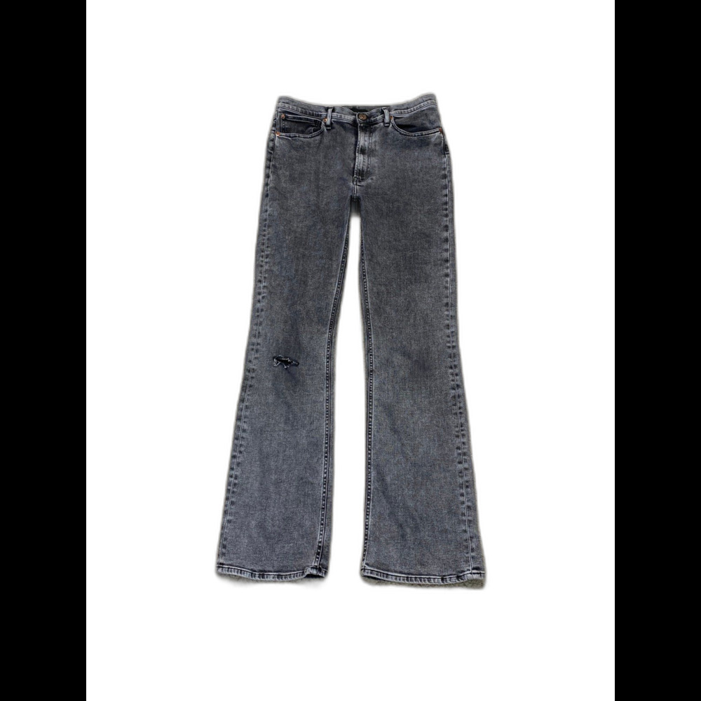 3x1 NYC High Rise Flare Lightly Distressed In Machine Wash Size 31